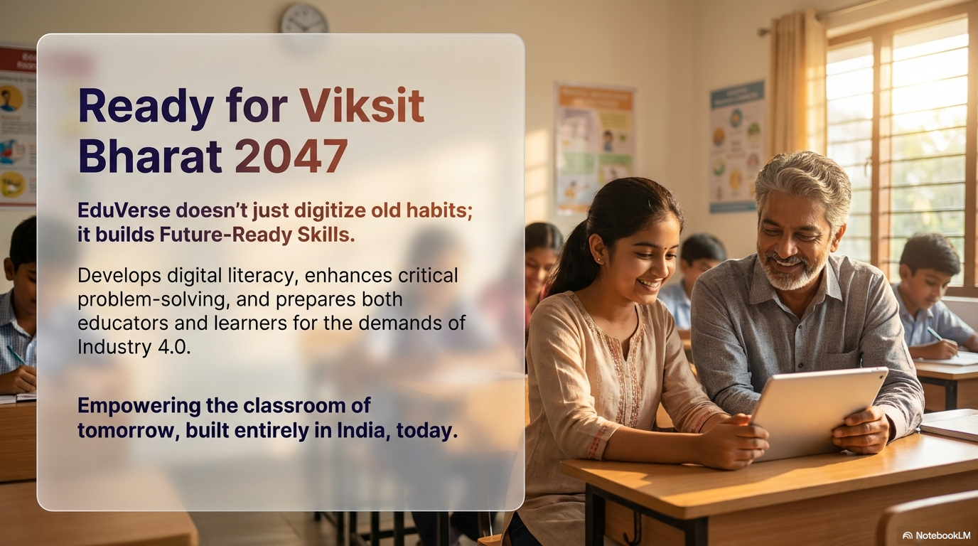 Ready for Viksit Bharat 2047 education transformation infographic